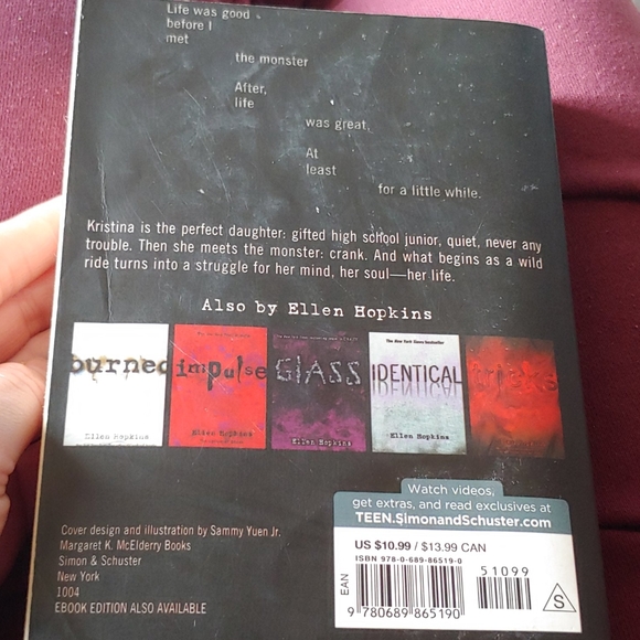Ellen Hopkins books - Picture 7 of 7
